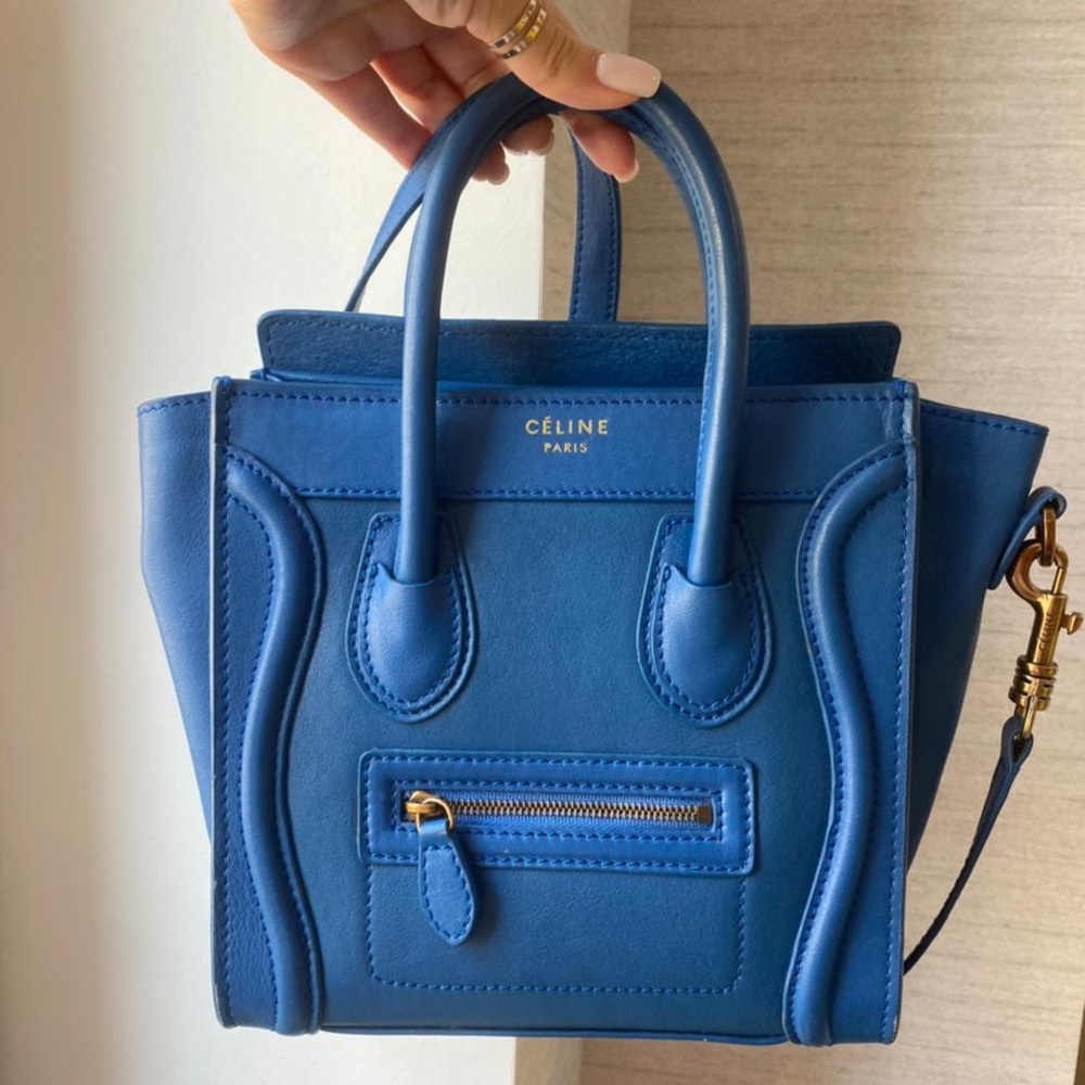 Authentic Celine Nano luggage bag